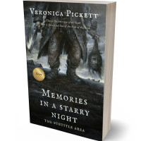 3D view of Premade Horror Book Cover - Heavy Metal