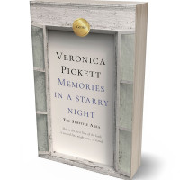 Tablet view of Cloud #1124 - Premade Abstract Book Cover