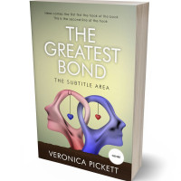 3D view of Premade Romance Book Cover - Bison Hide