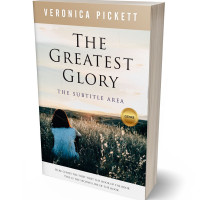 3D view of Premade Teen & Young Adult Book Cover - Timber Green