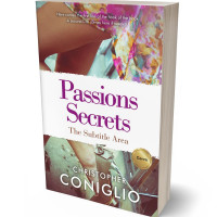 3D view of Premade Romance Book Cover - Au Chico