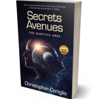 3D view of Premade Science Fiction Book Cover - Mirage