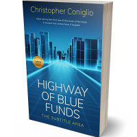 Tablet view of Chathams Blue #1321 - Premade Business Book Cover