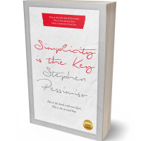 3D view of Premade Self-Improvement & Self-Help Book Cover - Mercury