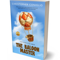 3D view of Premade Travel Book Cover - Seagull