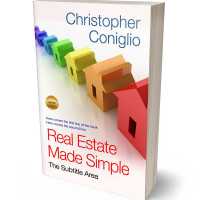 3D view of Premade Business Book Cover - Ecru White