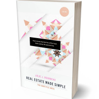 3D view of Premade Abstract Book Cover - Woodsmoke