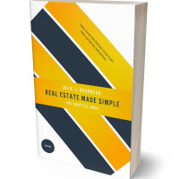 3D view of Limed Spruce #1383 - Premade Business Book Cover