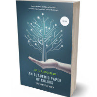 3D view of Premade Abstract Book Cover - William