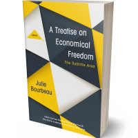 3D view of Premade Abstract Book Cover - Limed Spruce