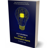 3D view of Premade Business Book Cover - Deep Cove