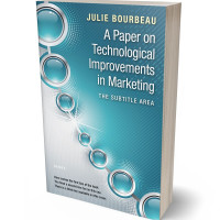 3D view of Premade Business Book Cover - Wedgewood