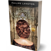 3D view of Premade Fantasy Book Cover - English Walnut