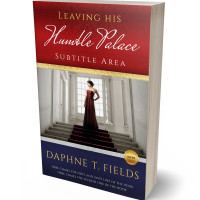 3D view of Premade Chick Lit Book Cover - Burnt Umber