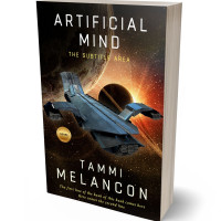 Tablet view of Gondola #1515 - Premade Science Fiction Book Cover