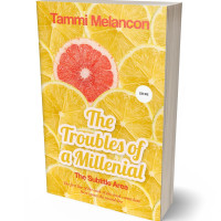 3D view of Premade Self-Improvement & Self-Help Book Cover - Saffron