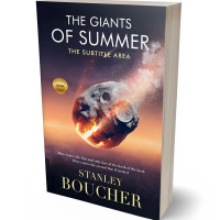 3D view of Premade Apocalyptica Book Cover - Tumbleweed