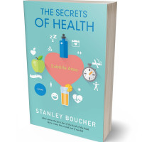 3D view of Premade Health & Mind & Body Book Cover - Half Baked