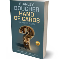 3D view of Premade Surreal Book Cover - Limed Spruce