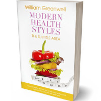 Tablet view of Golden Grass #1621 - Premade Health & Dieting & Fitness Book Cover