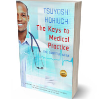 3D view of Premade Medical Book Cover - Powder Blue