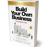 3D view of Premade Business Book Cover - Cod Gray