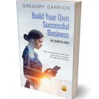 3D view of Premade Business Book Cover - Iron
