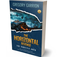 3D view of Premade Historical Book Cover - Nile Blue