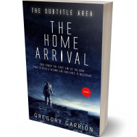 3D view of Premade Science Fiction Book Cover - Ebony