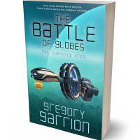 3D view of Premade Science Fiction Book Cover - Nile Blue