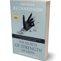 3D view of Premade Religion & Spirituality Book Cover - Hit Gray