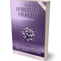 3D view of Premade Abstract Book Cover - Smoky