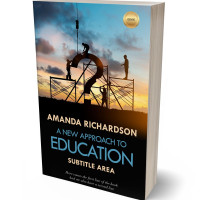 3D view of Premade Business Book Cover - Zeus