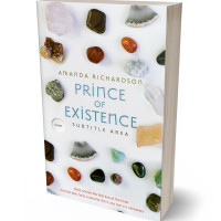 3D view of Premade Self-Improvement & Self-Help Book Cover - Black Haze