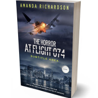 3D view of Premade Action & Adventure Book Cover - Ebony Clay