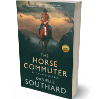 Tablet view of Outer Space #1862 - Premade Surreal Book Cover