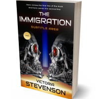 Tablet view of Straw #1942 - Premade Science Fiction Book Cover