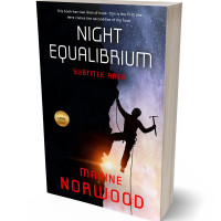 3D view of Premade Action & Adventure Book Cover - Cinder