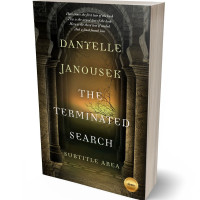 3D view of Premade Mystery & Thriller & Suspense Book Cover - Oil