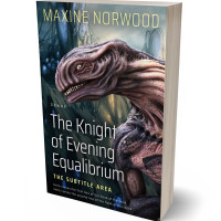 3D view of Premade Science Fiction Book Cover - Shark