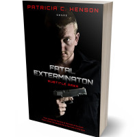 3D view of Premade Mystery & Thriller & Suspense Book Cover - Cod Gray