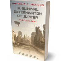 3D view of Premade Science Fiction Book Cover - Sisal