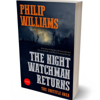 3D view of Premade Mystery & Thriller & Suspense Book Cover - Antique Brass