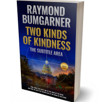 3D view of Premade Abstract Book Cover - Mongoose