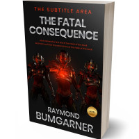 3D view of Cocoa Brown #2103 - Premade Science Fiction Book Cover