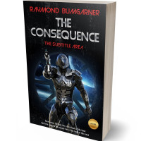 3D view of Premade Science Fiction Book Cover - Bunker