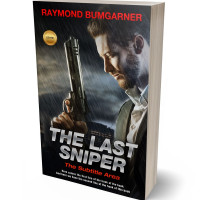 3D view of Premade Mystery & Thriller & Suspense Book Cover - Woodsmoke