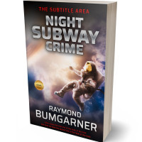 3D view of Premade Science Fiction Book Cover - Dust Storm