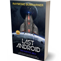 3D view of Premade Science Fiction Book Cover - Mirage