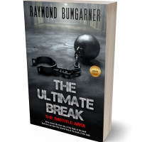 Tablet view of Shark #2128 - Premade Action & Adventure Book Cover